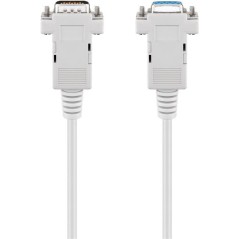 Goobay SERIAL CABLE DB9M/DB9F 1.8M